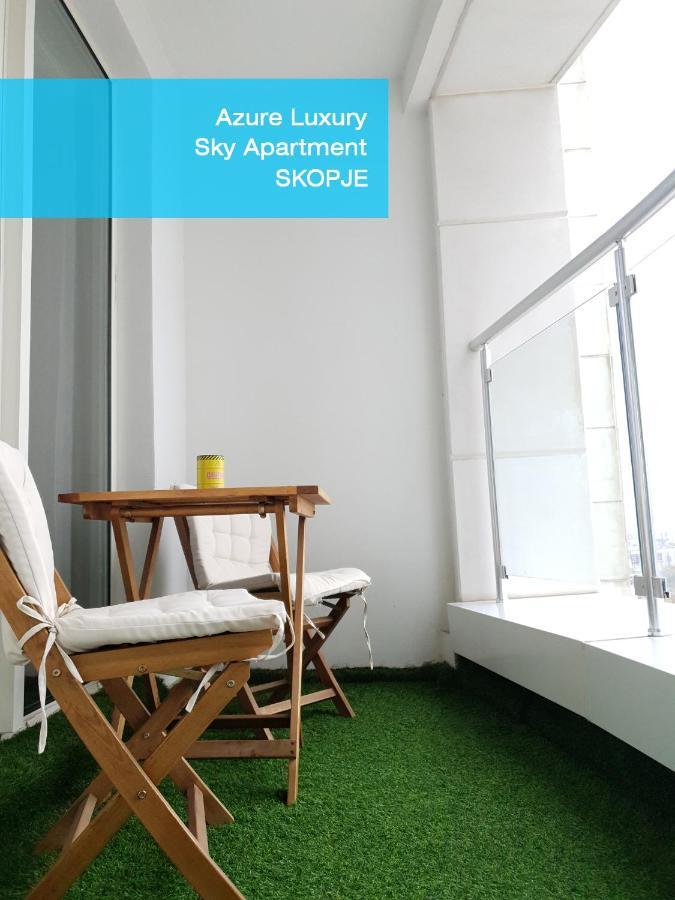 Апартамент Azure Luxury Sky Скопие